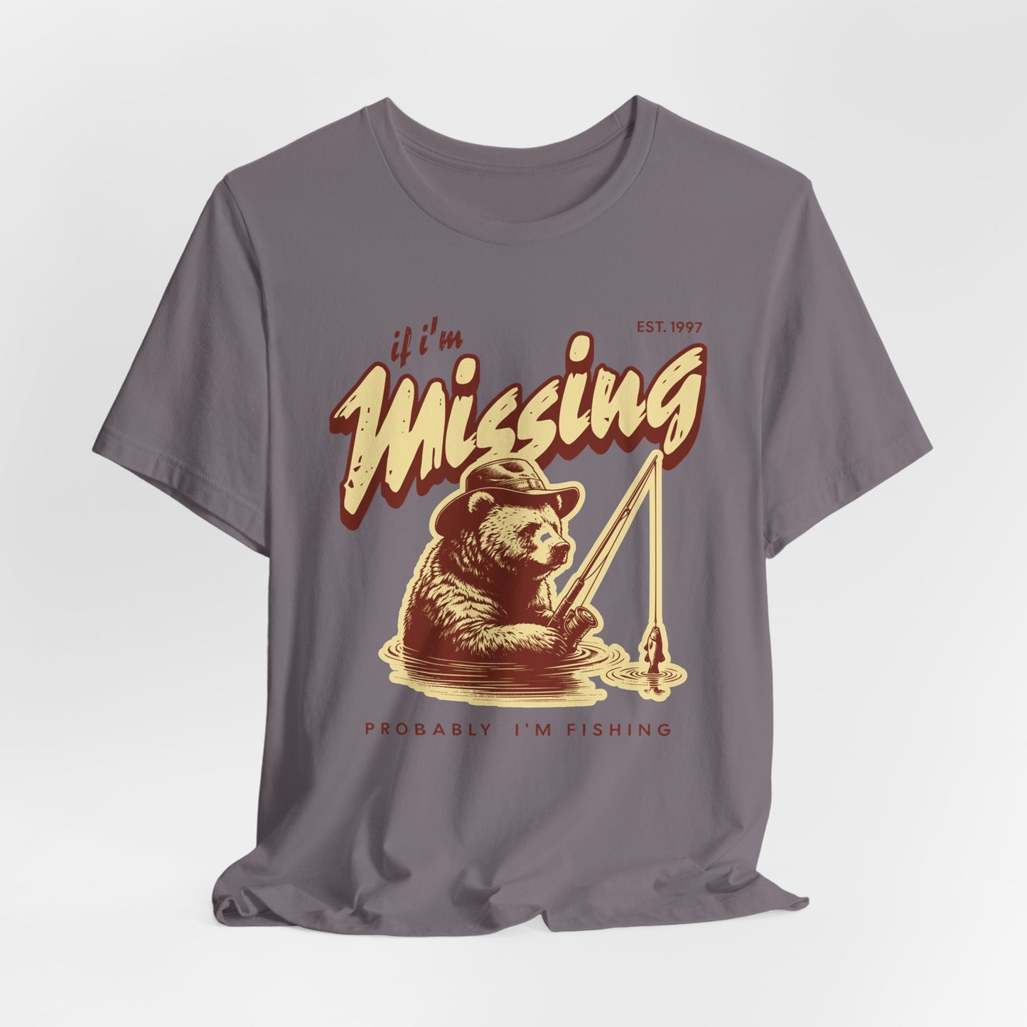 Fishing Bear T-Shirt