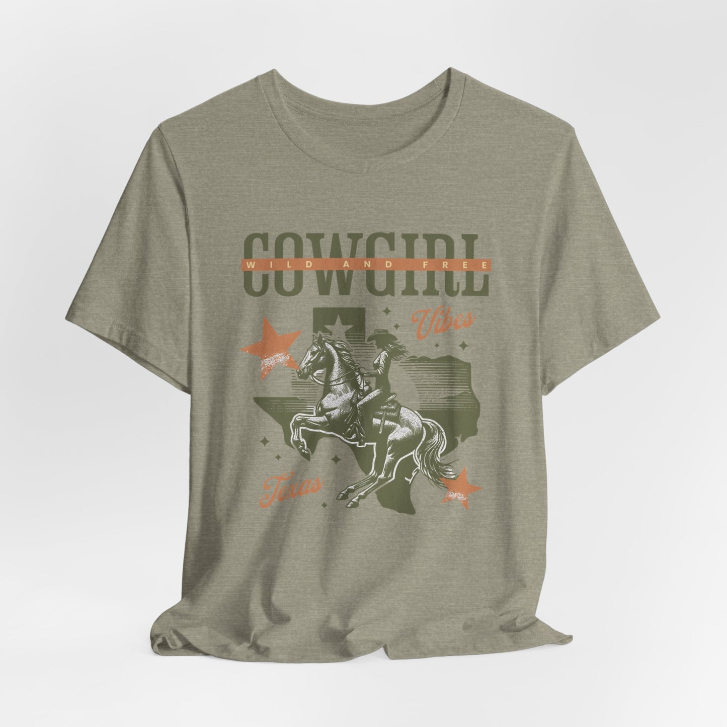 Cowgirl Vibes Texas T-Shirt