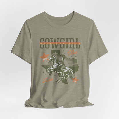 Cowgirl Vibes Texas T-Shirt