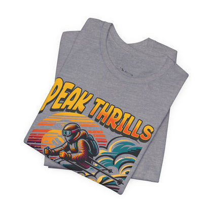 Peak Thrills Skiing T-Shirt