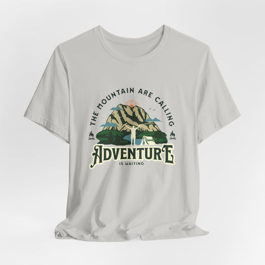 Adventure Is Waiting Mountain T-Shirt