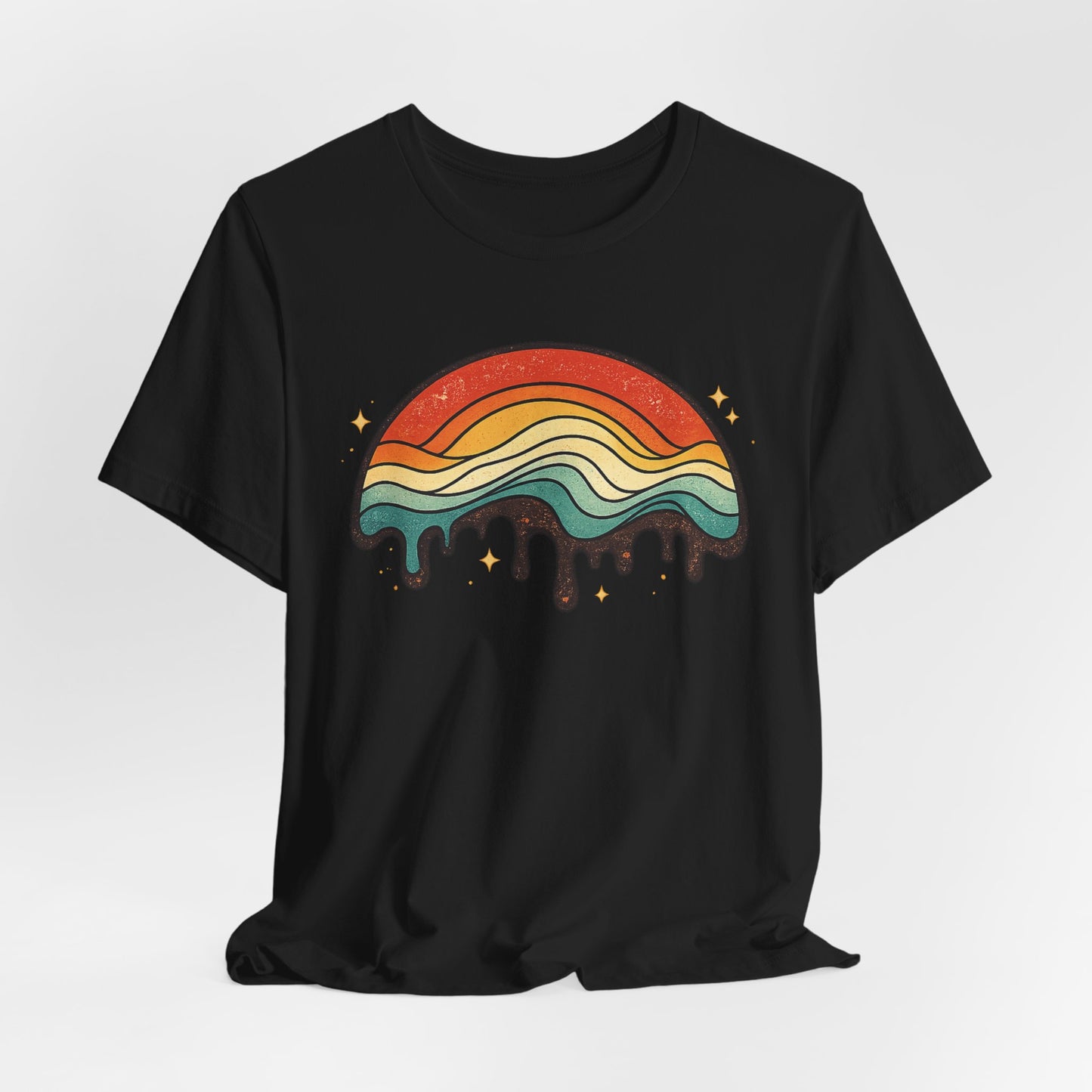 Groovy Rainbow Drip T-Shirt