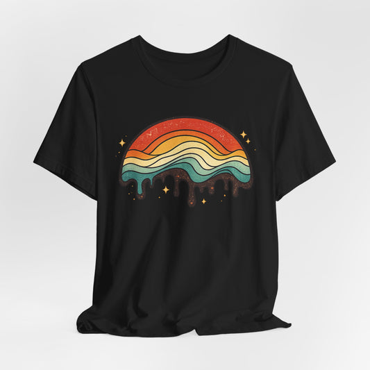 Groovy Rainbow Drip T-Shirt