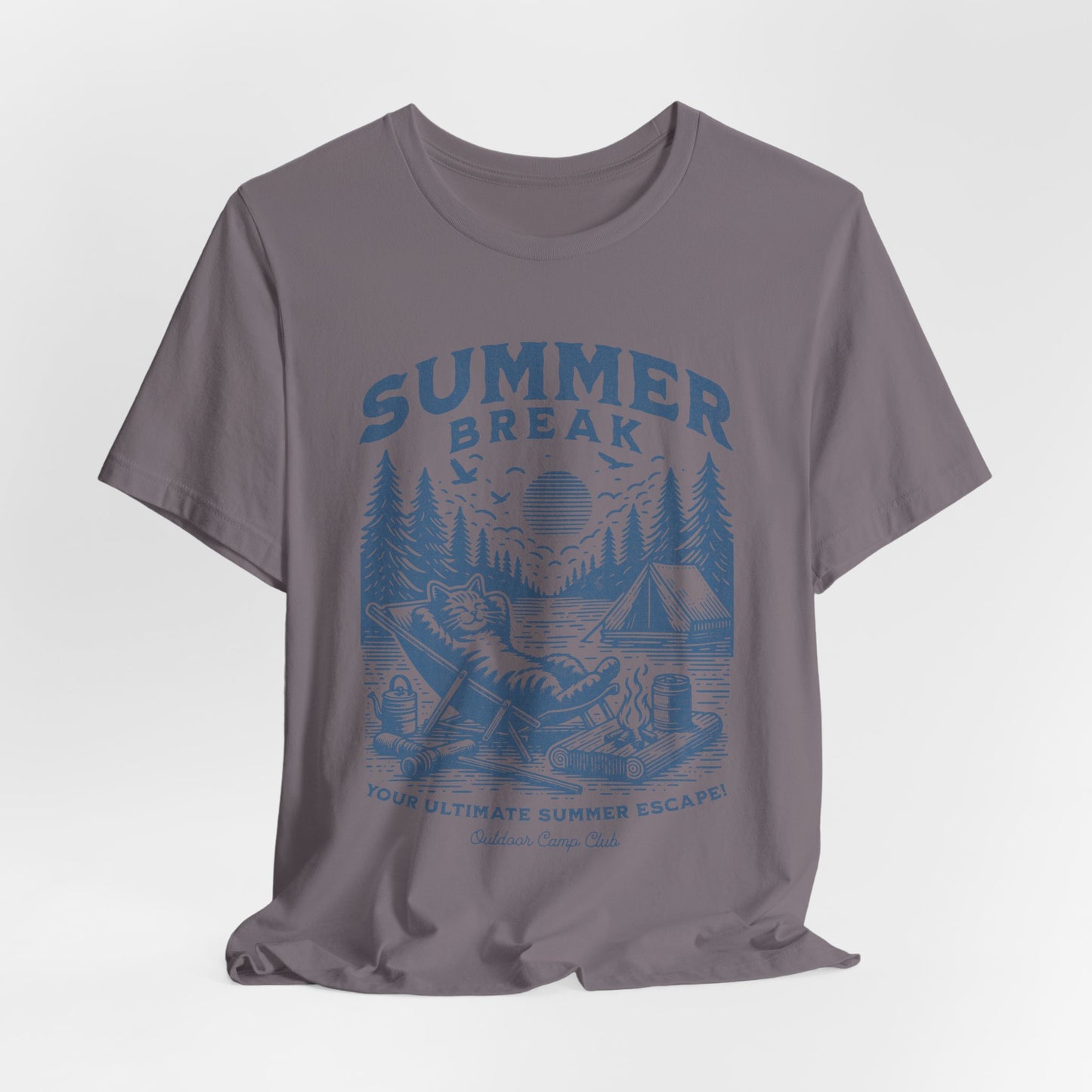 Summer Break Camping Tee