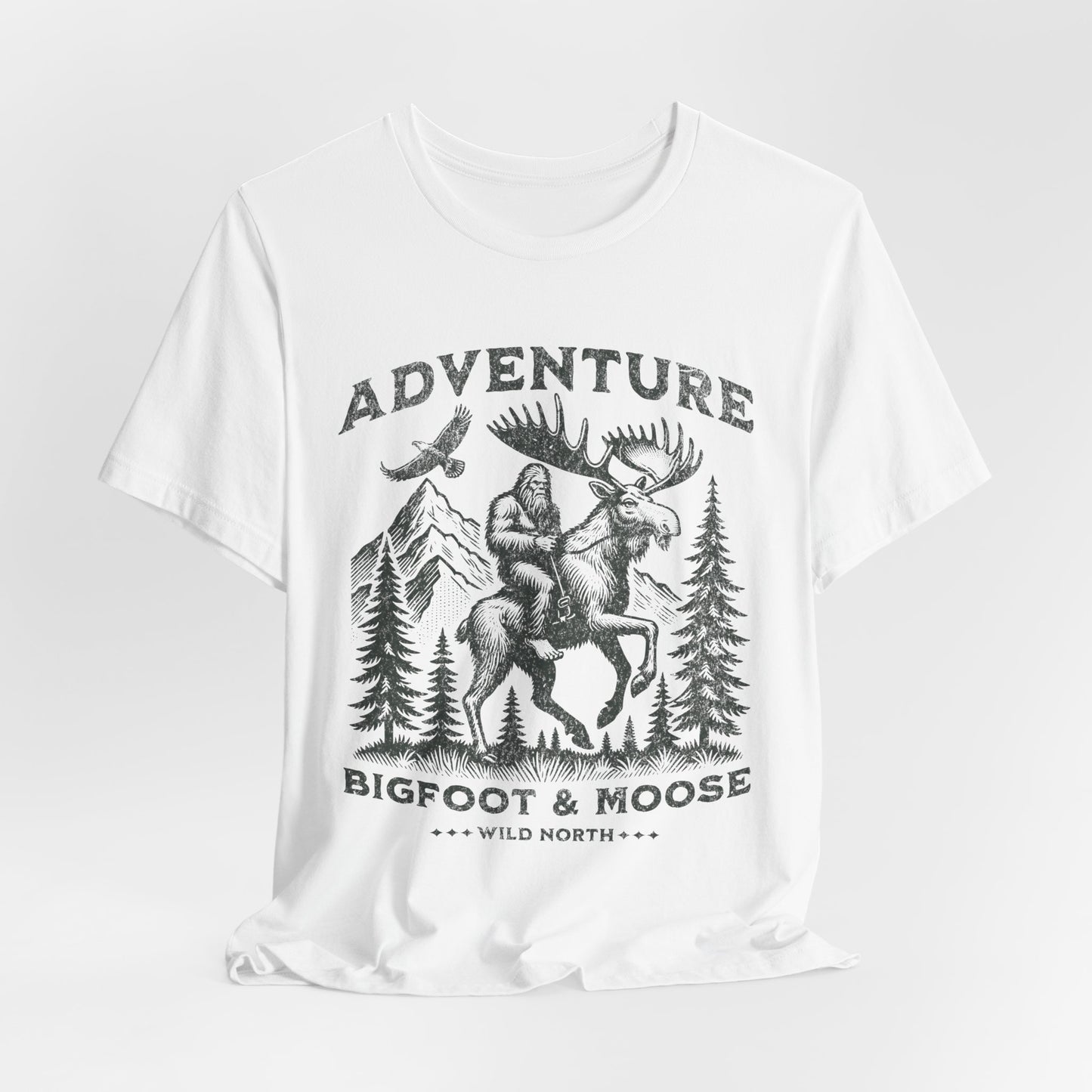 Adventure Bigfoot & Moose T-Shirt