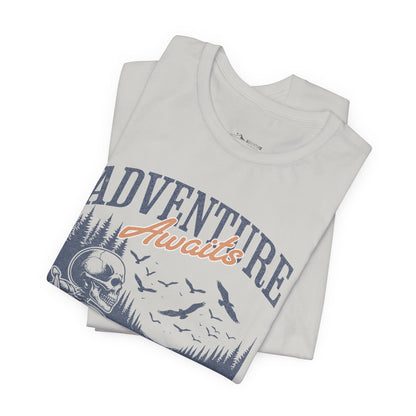 Adventure Awaits Skeleton T-Shirt
