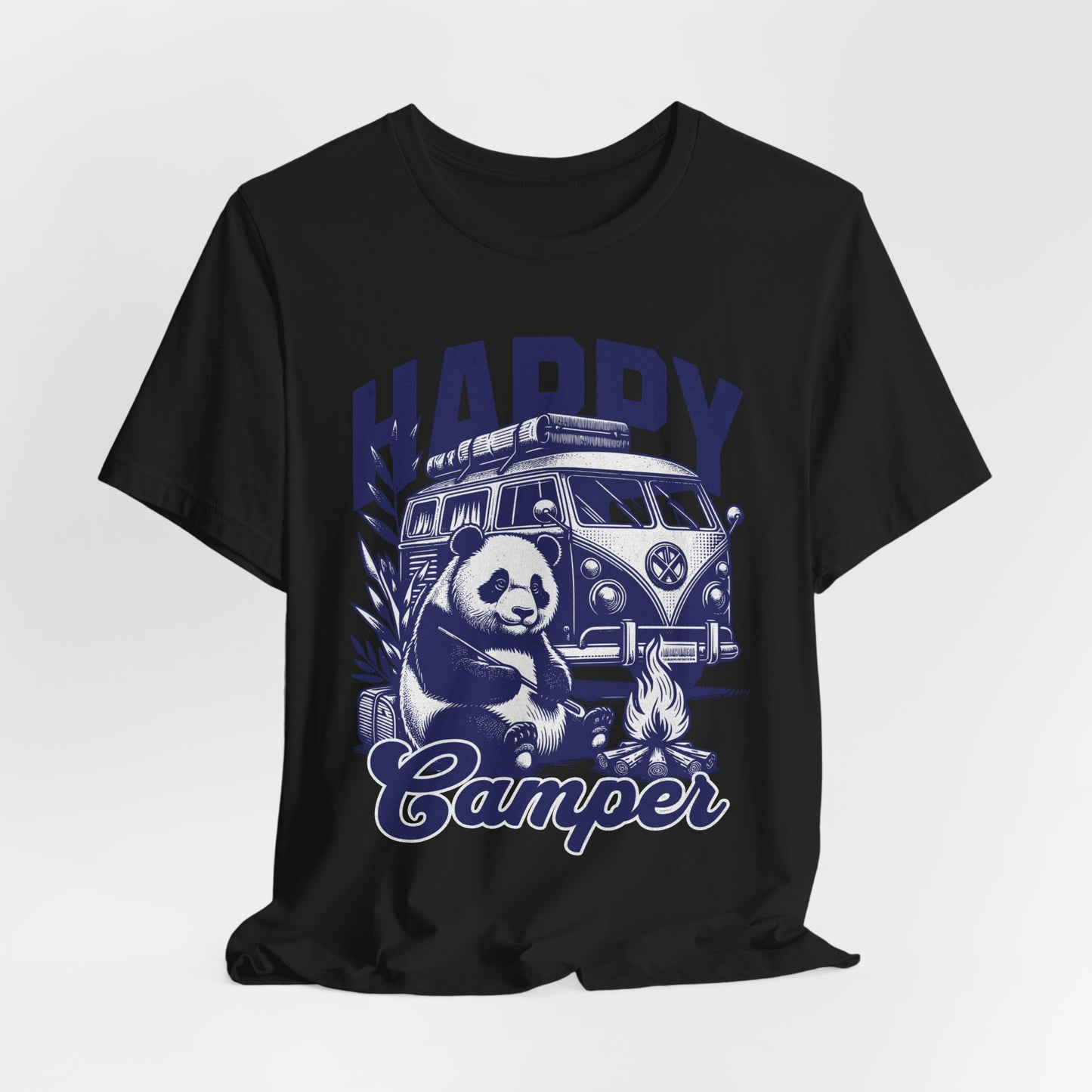 Happy Camper Panda T‑Shirt