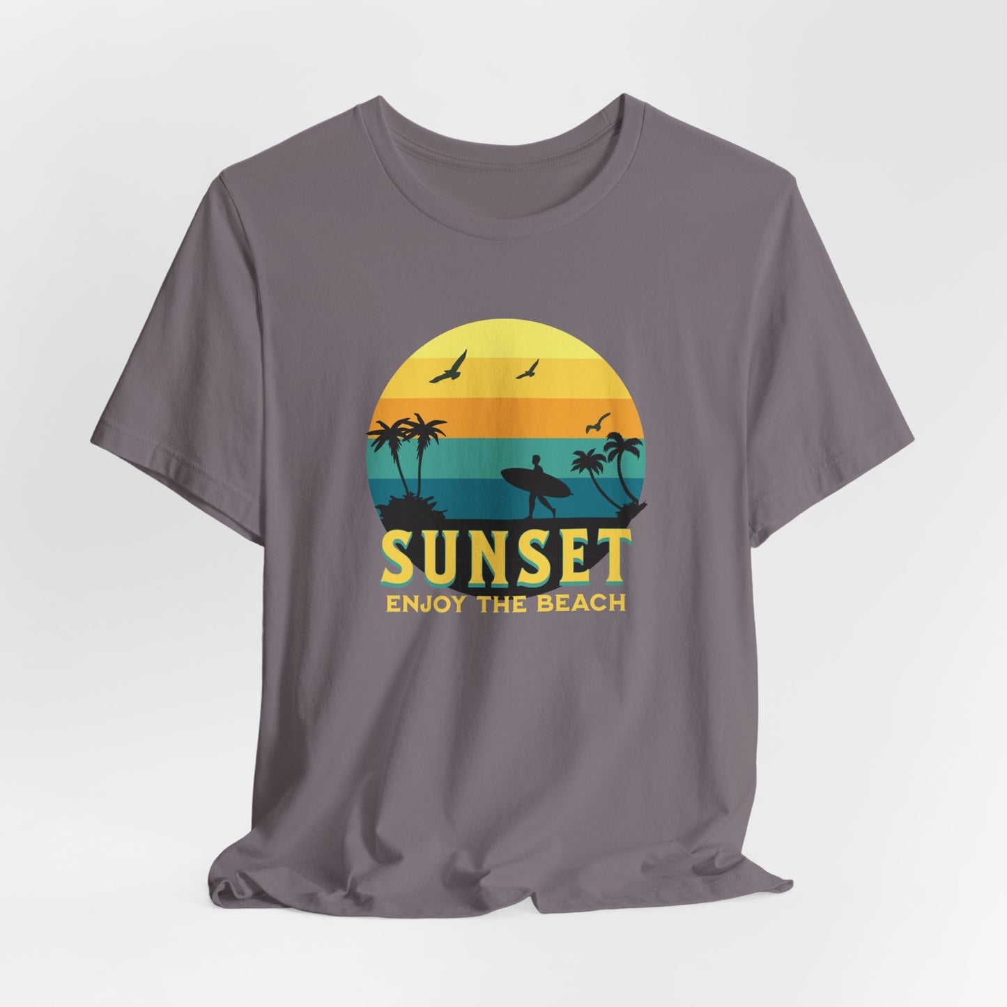 Sunset Enjoy the Beach T-Shirt
