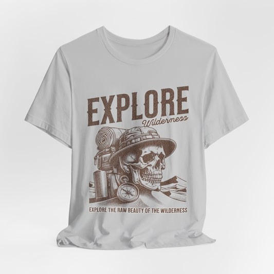 Explore Wilderness Skull T-Shirt