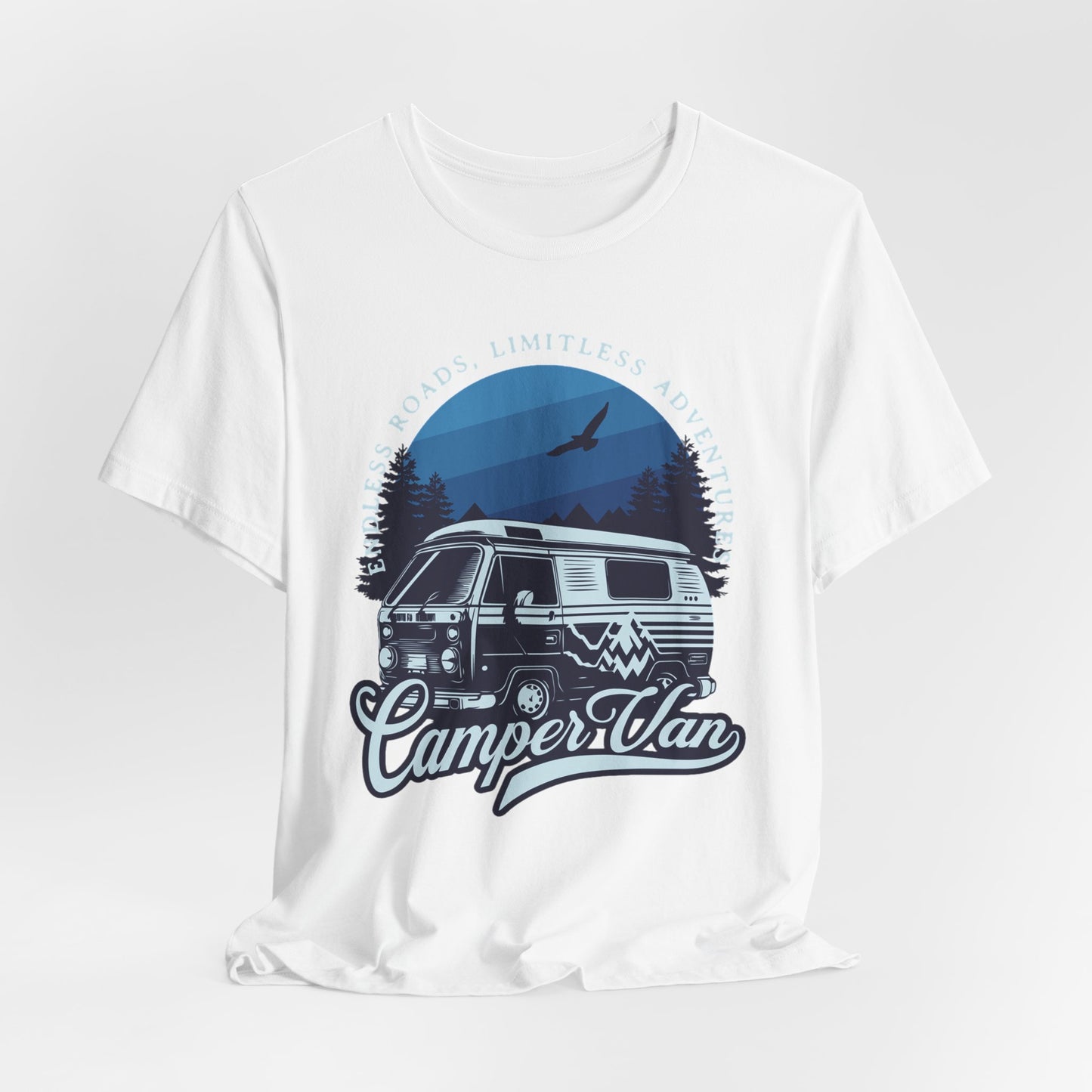 Retro Van Camping T‑Shirt