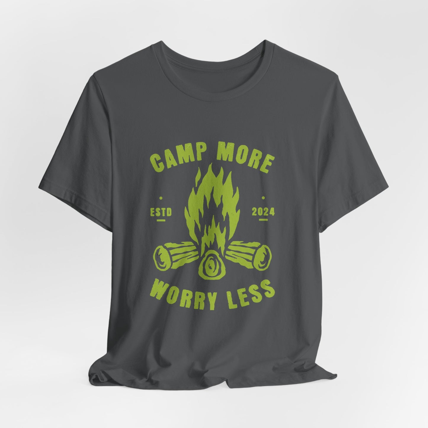 Camp More Worry Less Tee