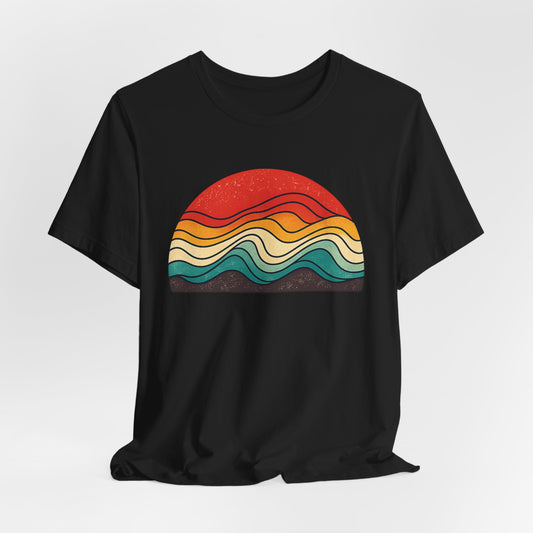 Retro Sunset "Teal" T-Shirt