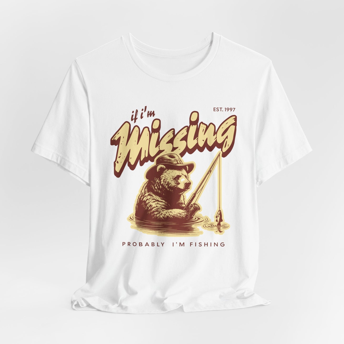 Fishing Bear T-Shirt