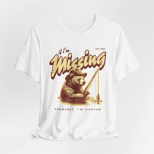 Fishing Bear T-Shirt