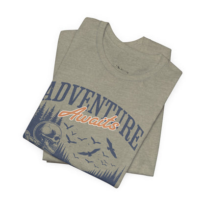 Adventure Awaits Skeleton T-Shirt
