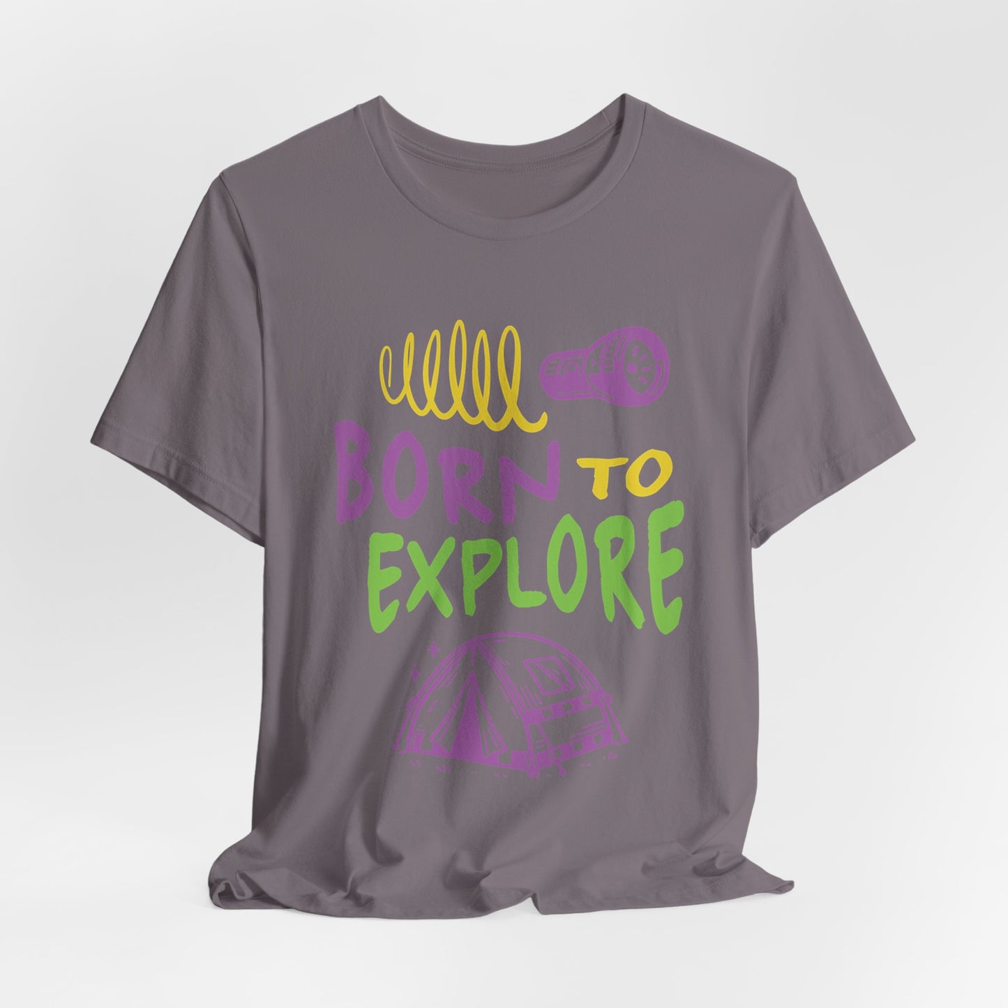 Born to Explore Camping Tee