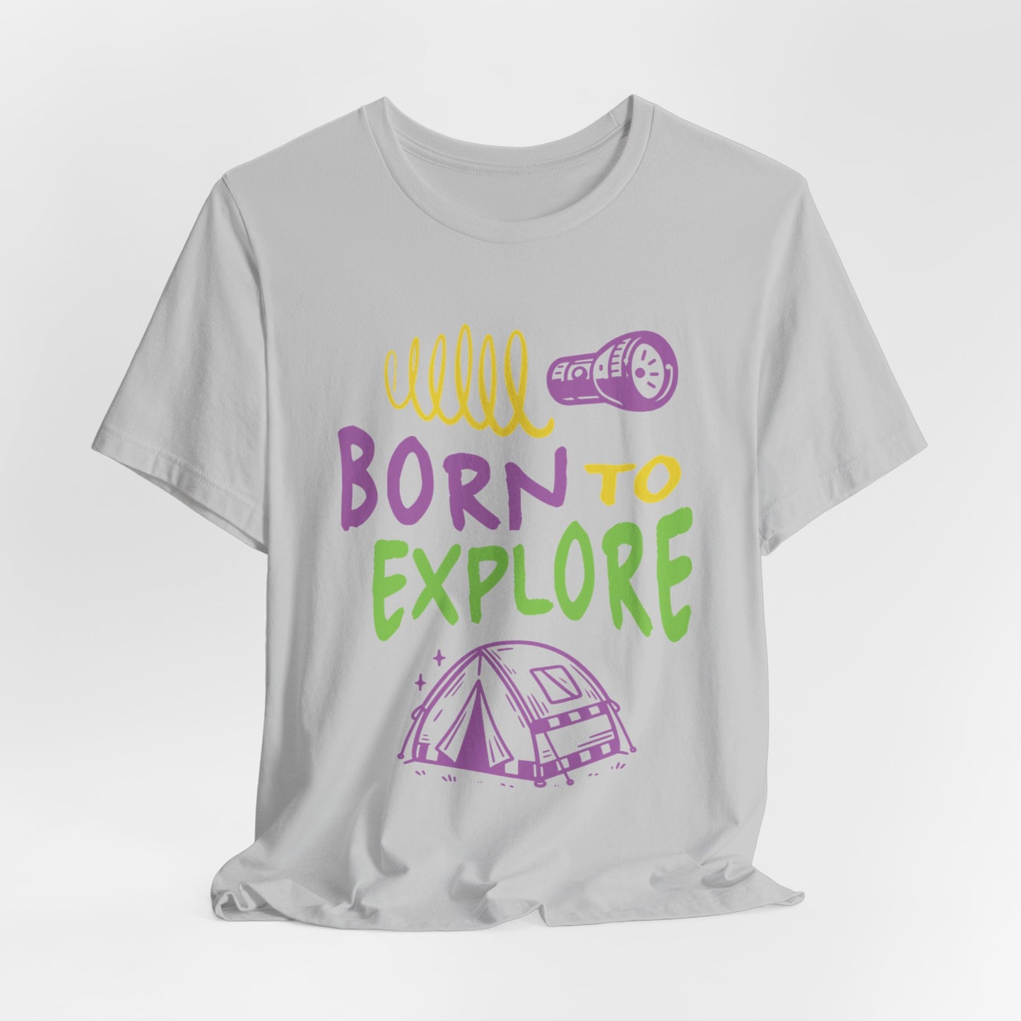 Born to Explore Camping Tee