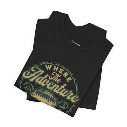 Where Adventure Never Stops T-Shirt